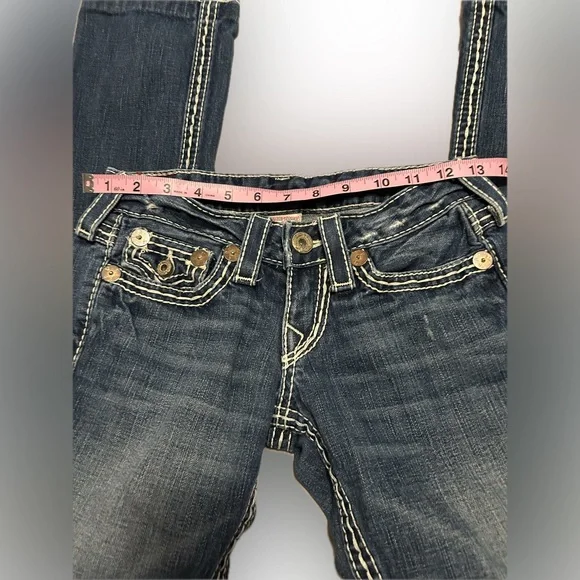 True Religion Women's Boot Cut Jeans - Dark Blue - Picture 6 of 8